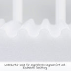 Madrass Klima Wave til sideseng Maxi og Boxspring hvit montert i sideseng