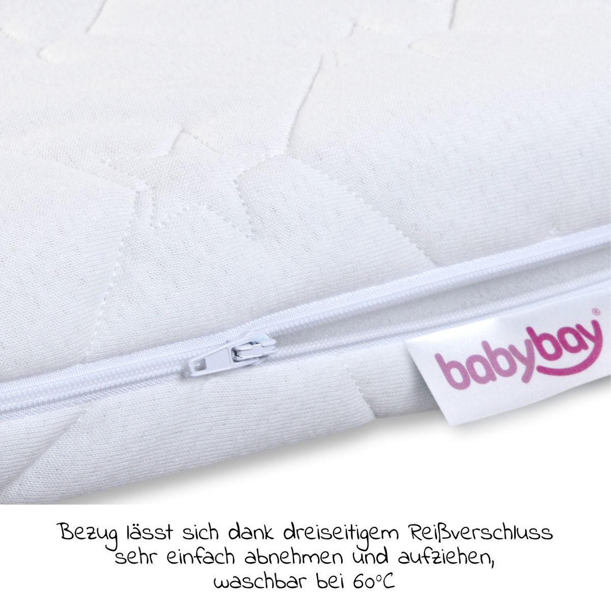 Madrass Klima Wave til sideseng Maxi og Boxspring hvit beskyttende fuktfunksjon