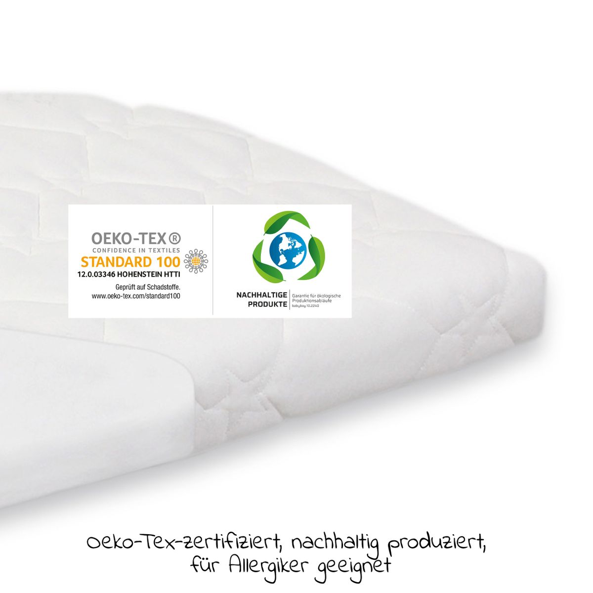 Madrass Klima Wave til sideseng Maxi og Boxspring hvit pakket