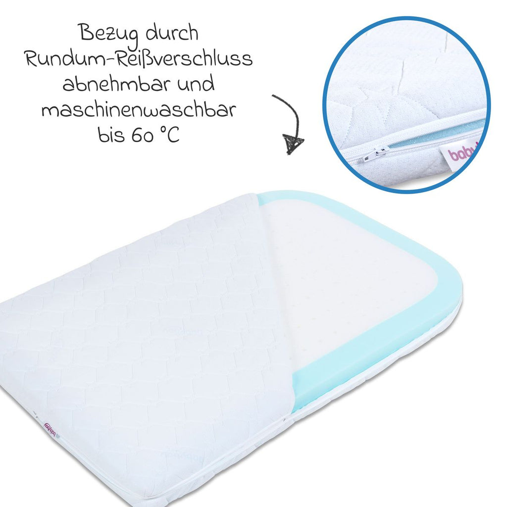 Sammenligning av Madrass Medicott til ombyggingssett Maxi og Boxspring og standard madrass