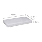 Madrass til bedside crib Nino 90 x 45 cm bomull i bruk