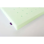 Madrass Regenbogen kaldskum bomull 60x120x10 cm bakside med ventilasjonskanaler