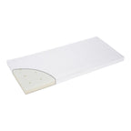 Madrass Sleepy for vugge 90x40x5 cm allergivennlig forfra