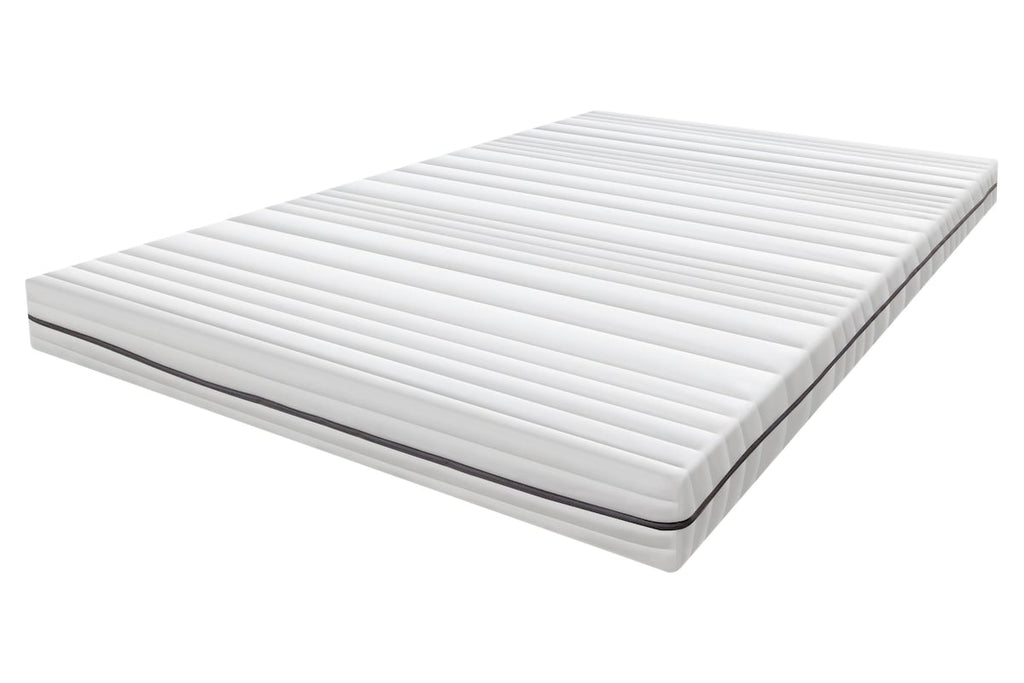 Madrass TicaaMed Duo komfortskum 140x200 cm hvit forfra