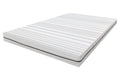 Madrass TicaaMed Duo komfortskum 140x200 cm hvit forfra