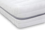 Montert Madrass TicaaMed Duo komfortskum 140x200 cm hvit i moderne soverom