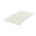Detalj av madrass-topper viskoelastisk 70x140 cm polyester materiale