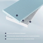 Madrass Wave Junior 90x200 cm montert i juniorseng
