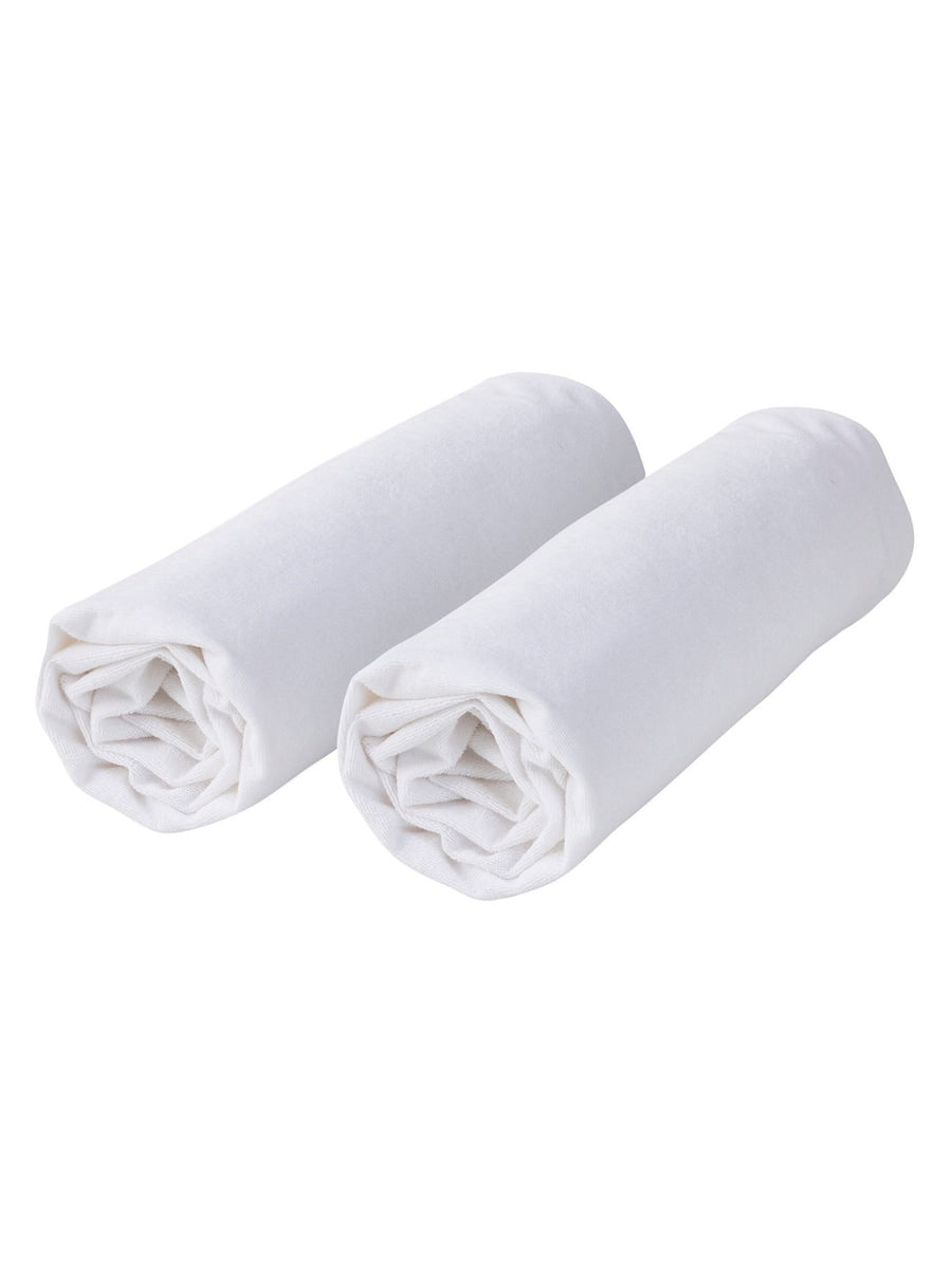 Madrassbeskytter mikrofiber 2-pack for baby/barn bakside