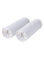 Madrassbeskytter mikrofiber 2-pack for baby/barn bakside