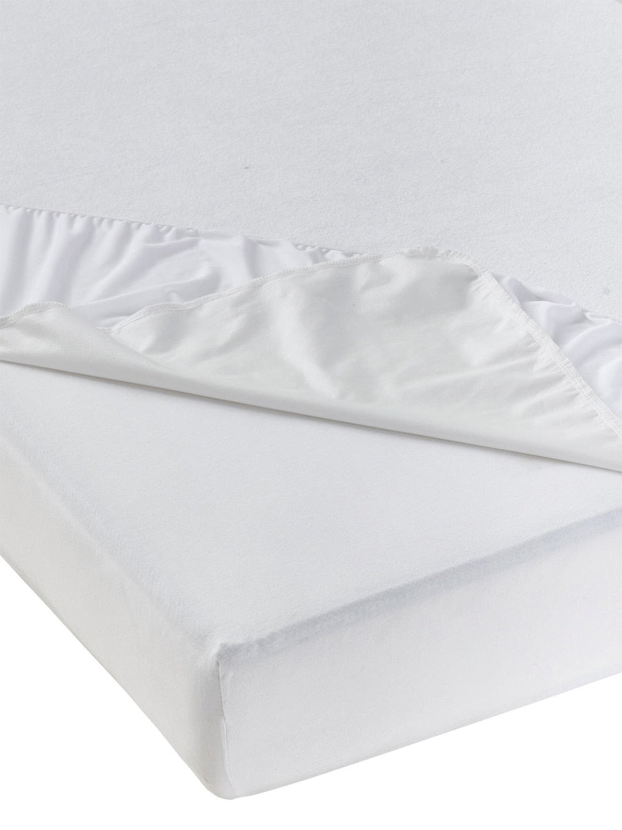 Detalj av Madrassbeskytter mikrofiber 2-pack for baby/barn materiale