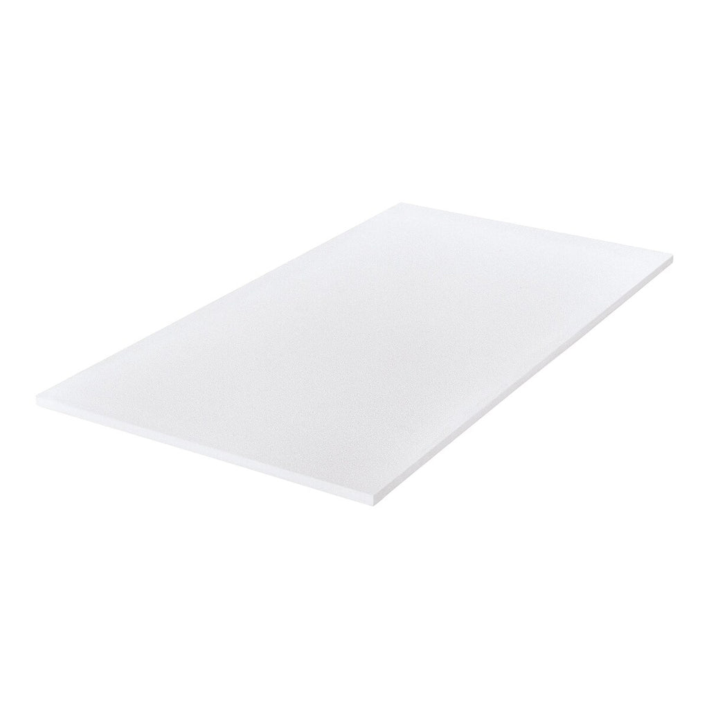 Madrasstopper 70x140 cm skumkjerne med hjørnestrikk forfra