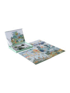 Montert Magnetiske puslespill for barn, 6 stk, 20-30 brikker