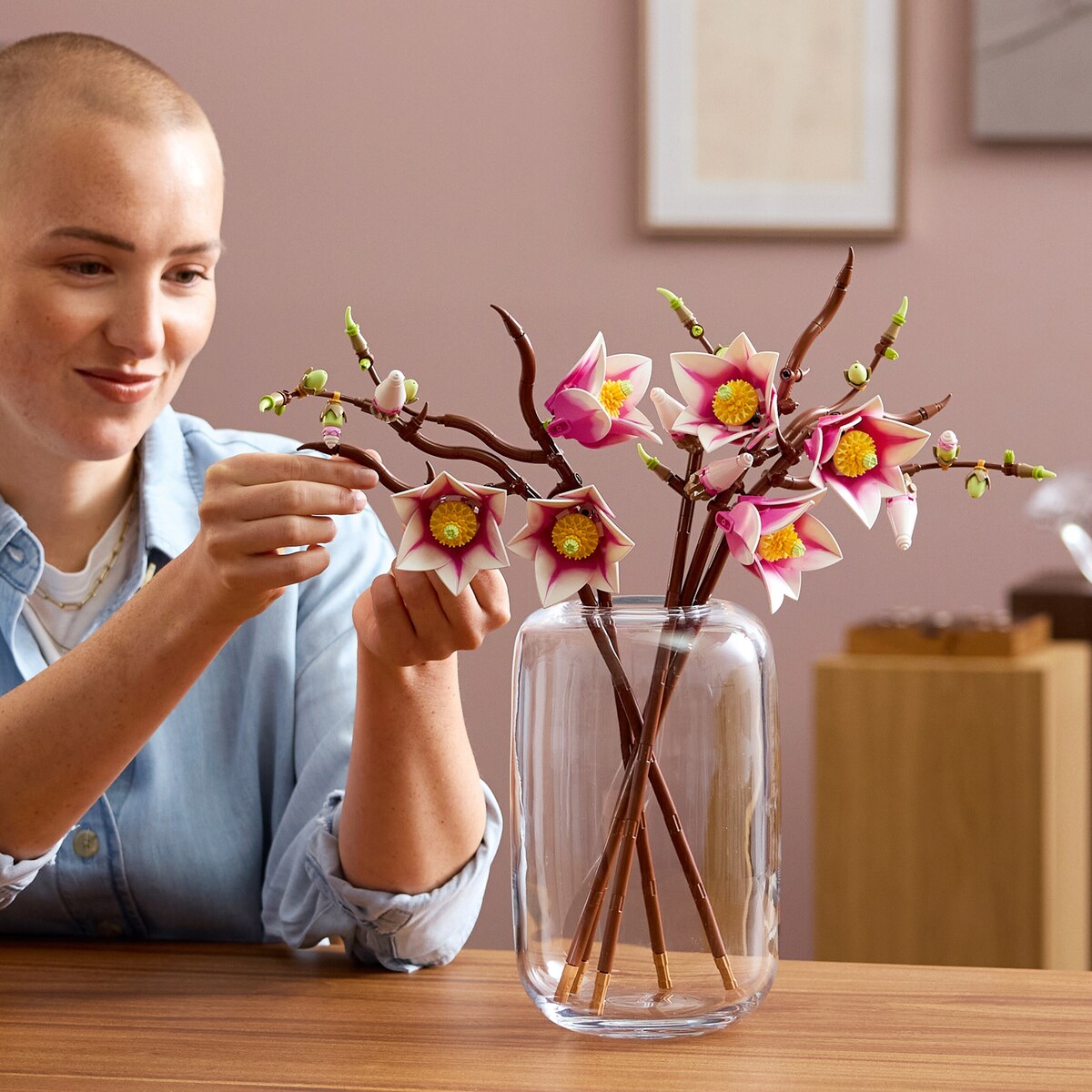 Montert Magnoliagrener byggesett 435 deler fra 18 år dekorasjon