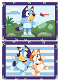Mal etter tall Junior Bluey 5 farger 32x22 cm forside