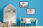 Detalj av Mal etter tall Junior Bluey 5 farger 32x22 cm maling