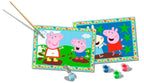 Mal etter tall Junior Peppa Pig 5 farger fra 5 år komplett sett