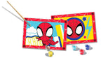 Pakningsdesign for Mal etter tall Junior Spidey 5 akrylfarger