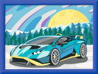 Mal etter tall Lamborghini 24x18 cm forfra