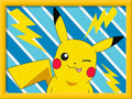 Mal etter tall Pikachu Pokémon forfra