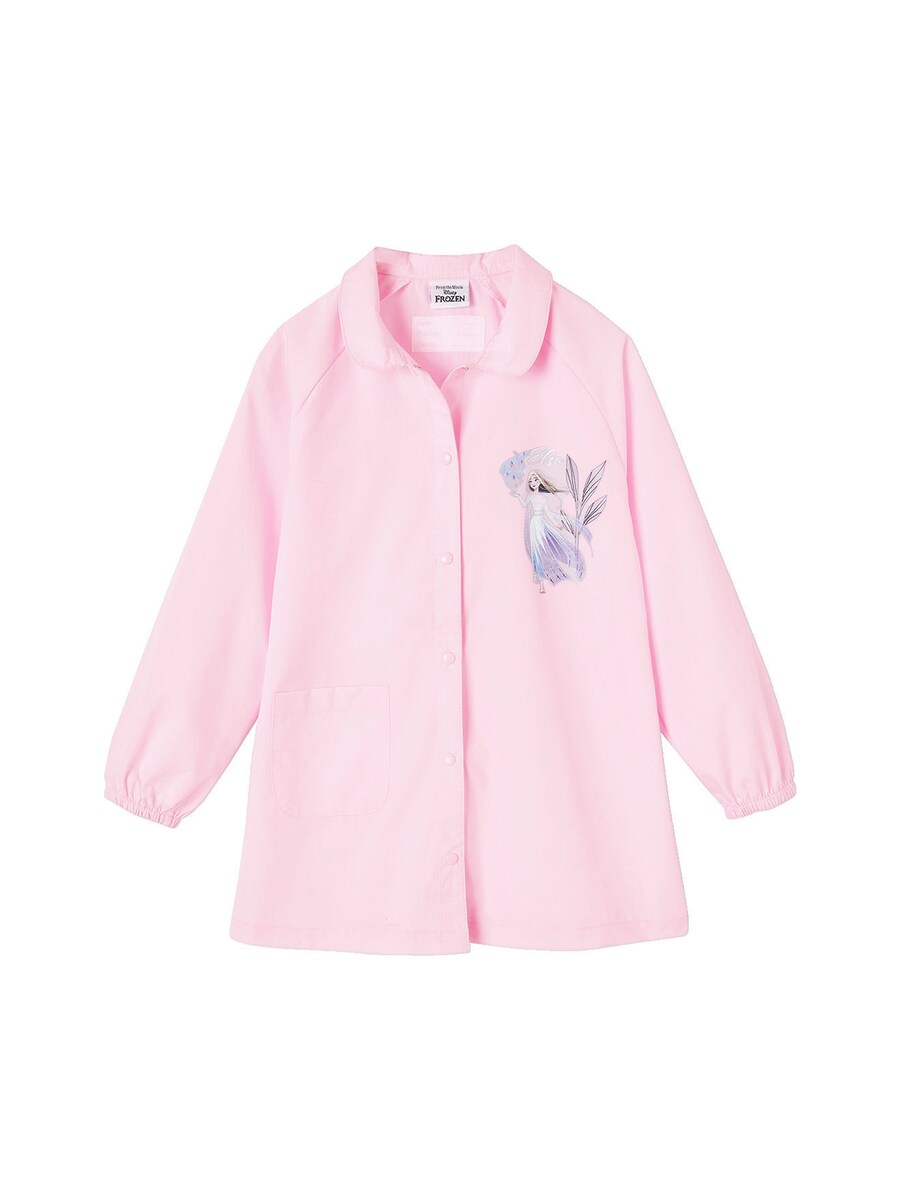 Maleforkle for jenter Disney Frost, poplin forfra med Elsa-motiv