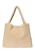 Mammaveske Ecru teddy 58x42 cm Øko-Tex forfra