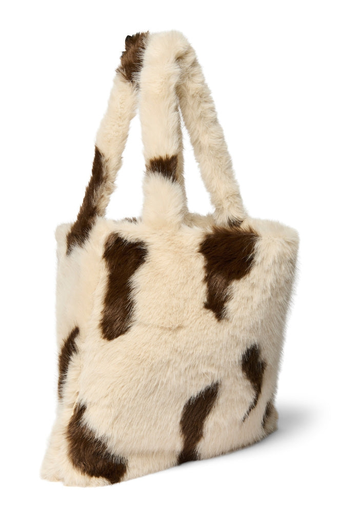 Mammaveske Holy Cow fuskepels 58x42 cm bakside