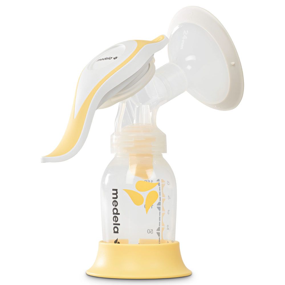Manuell brystpumpe Harmony Flex med PersonalFit Flex - Medela forfra
