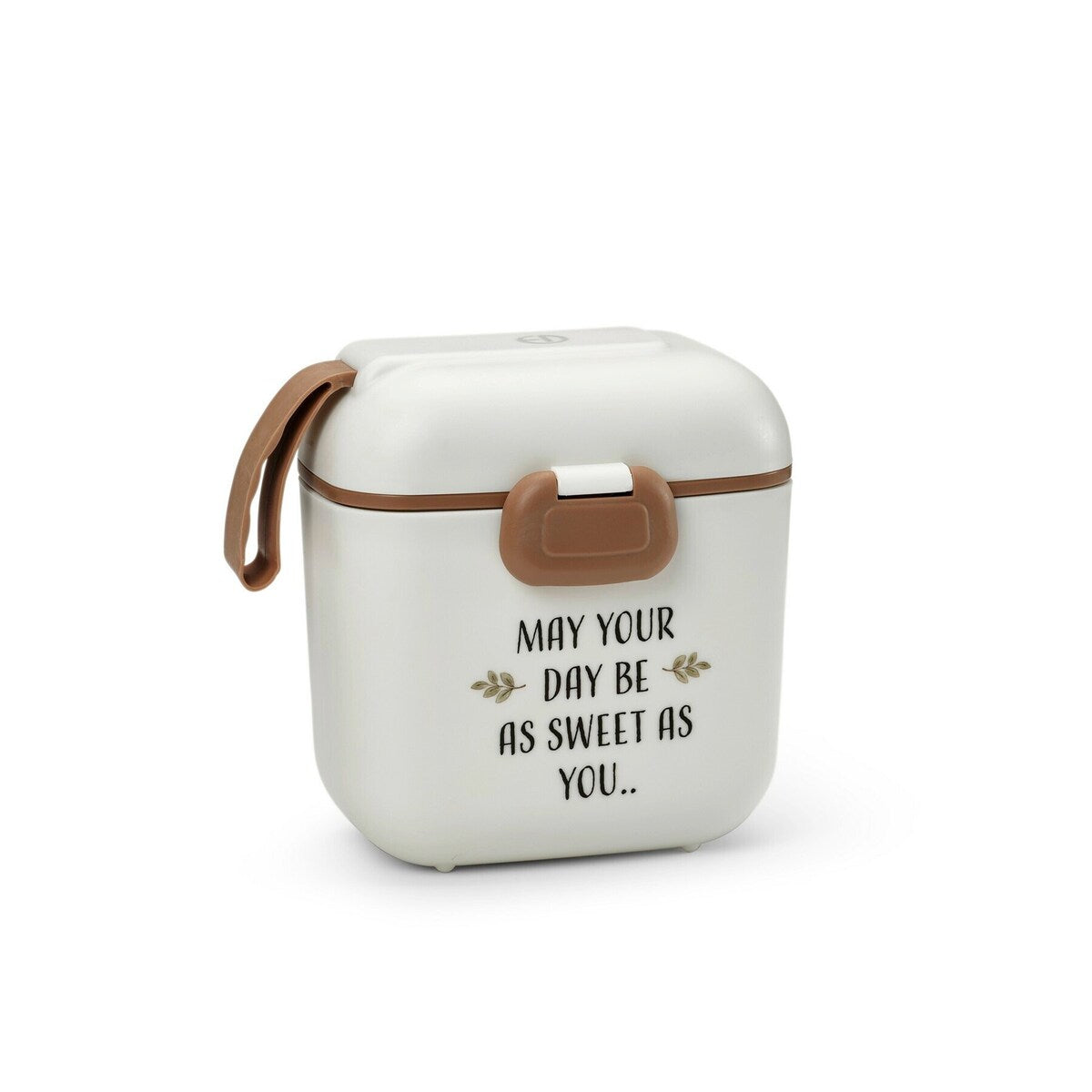 Matboks med flere rom Vanilla White - Elodie forfra