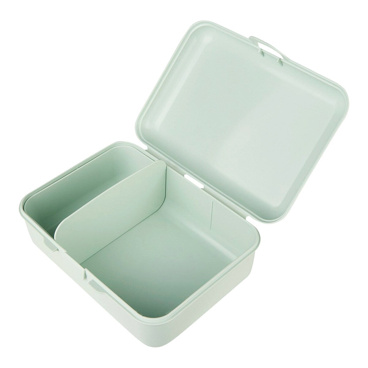 Matboks med justerbar skillevegg 19x14 cm montert