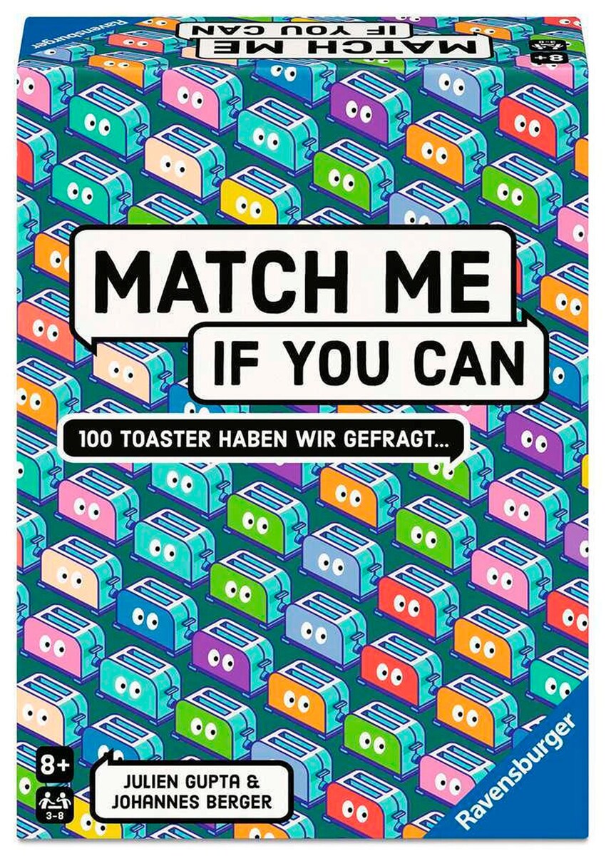 Match Me If You Can festspill 3-8 spillere forfra