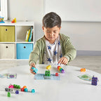 Detaljbilde av MathLink Numberblocks klosser