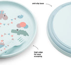 Matservise sett Foodie Celebration blue med glass og bok