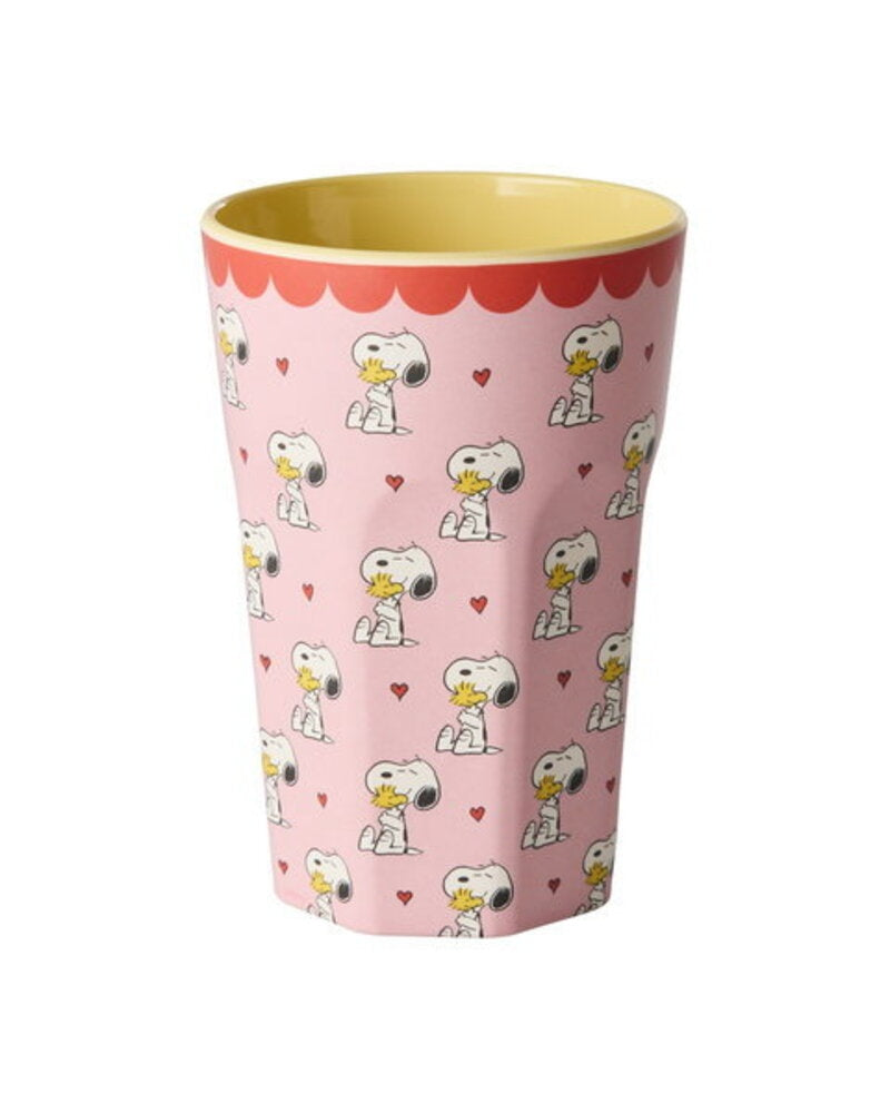 Melaminkopp med Snoopy-print 400 ml bakside