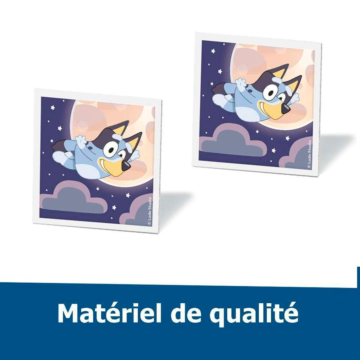 memory® Bluey kortspill i esken med logo