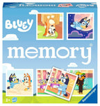 memory® Bluey kortspill forfra med fargerike kort