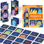 Montert memory® Dimension 3D-kortspill med ferdig monstertårn