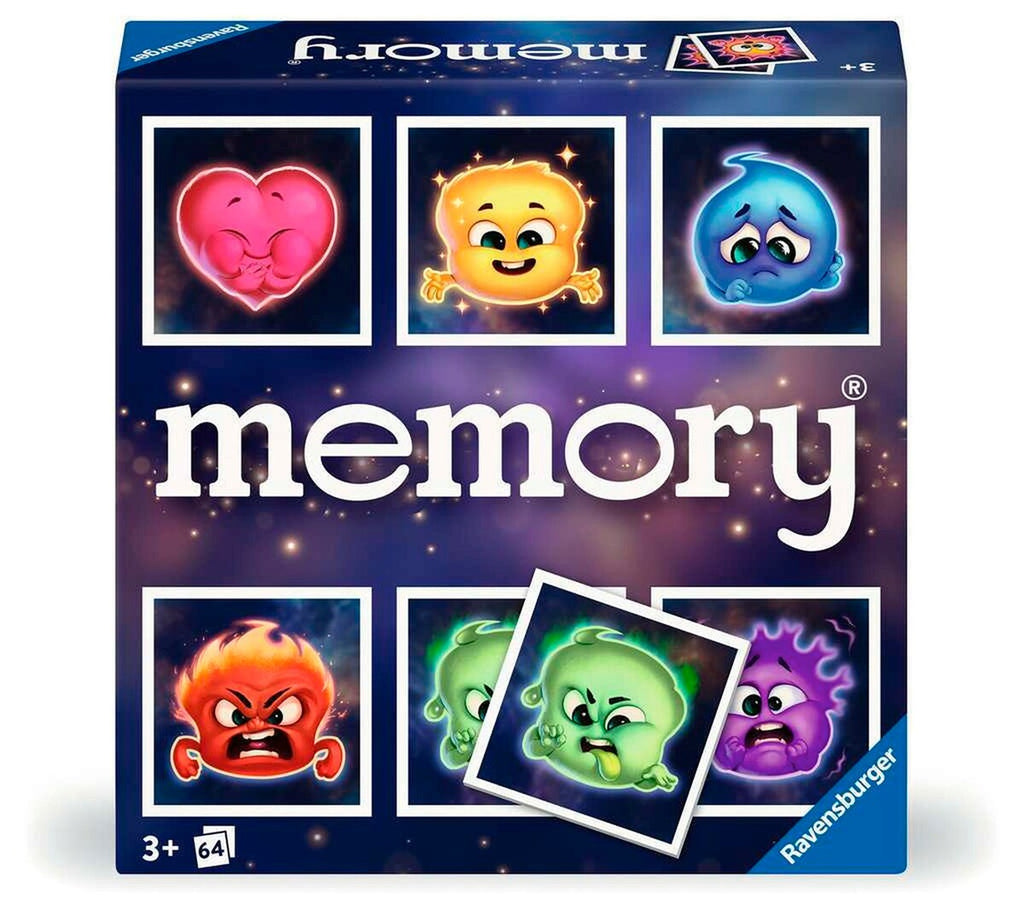 memory® Emosjoner kortspill 32 par forfra med fargerike kort