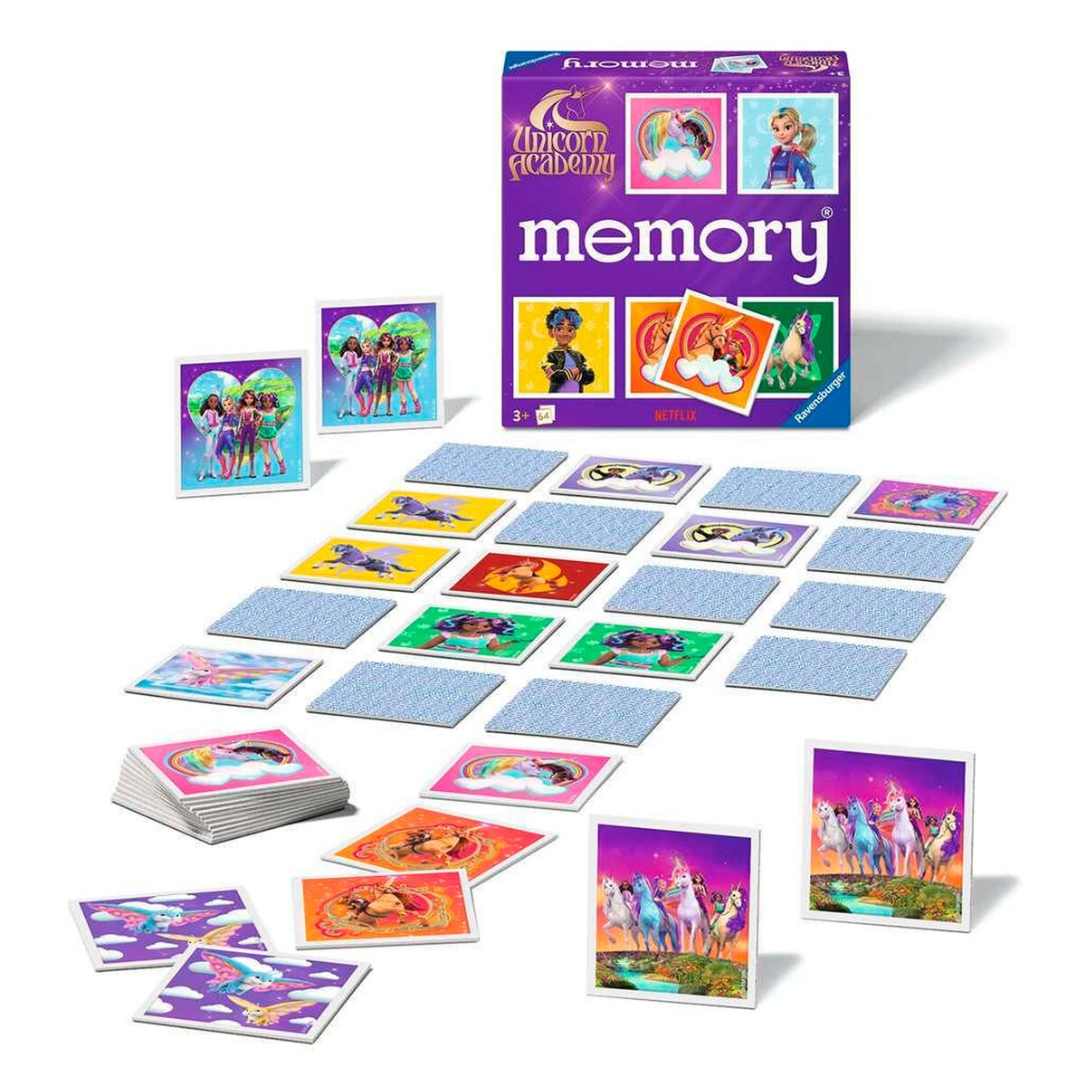 memory® Unicorn Academy minnespill detaljbilde av kortmotiv