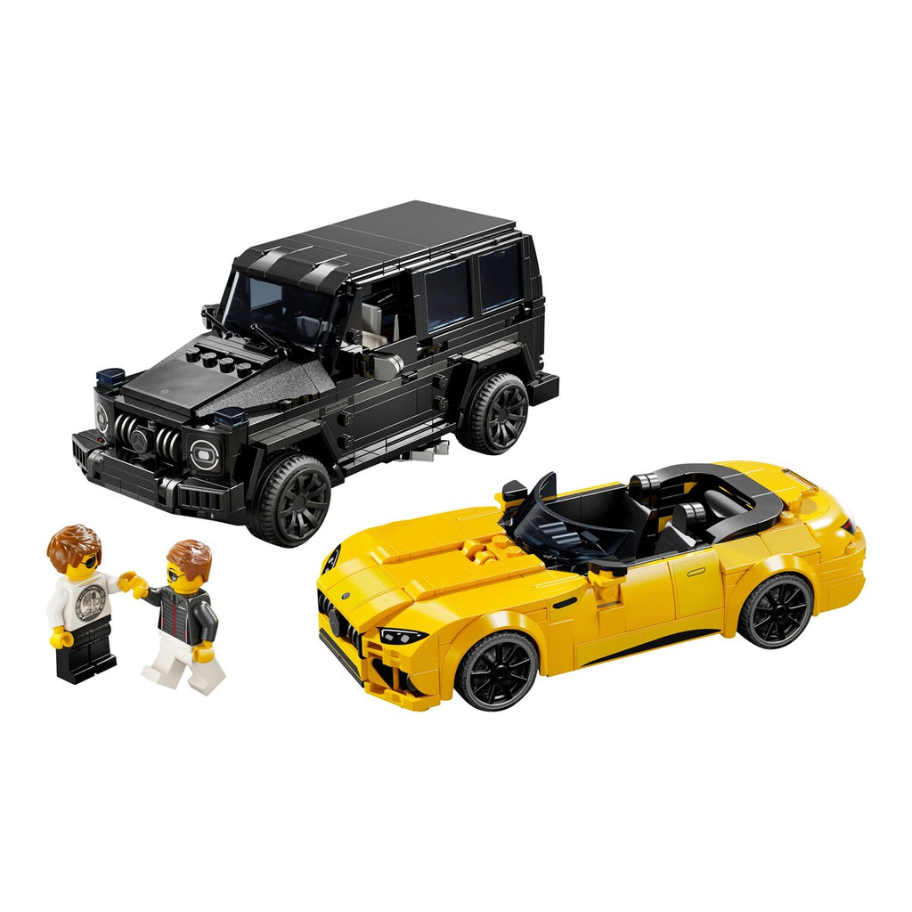 Mercedes-AMG G 63 & SL 63 LEGO Speed Champions bakside