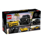 Nærbilde av Mercedes-AMG G 63 & SL 63 LEGO Speed Champions logo