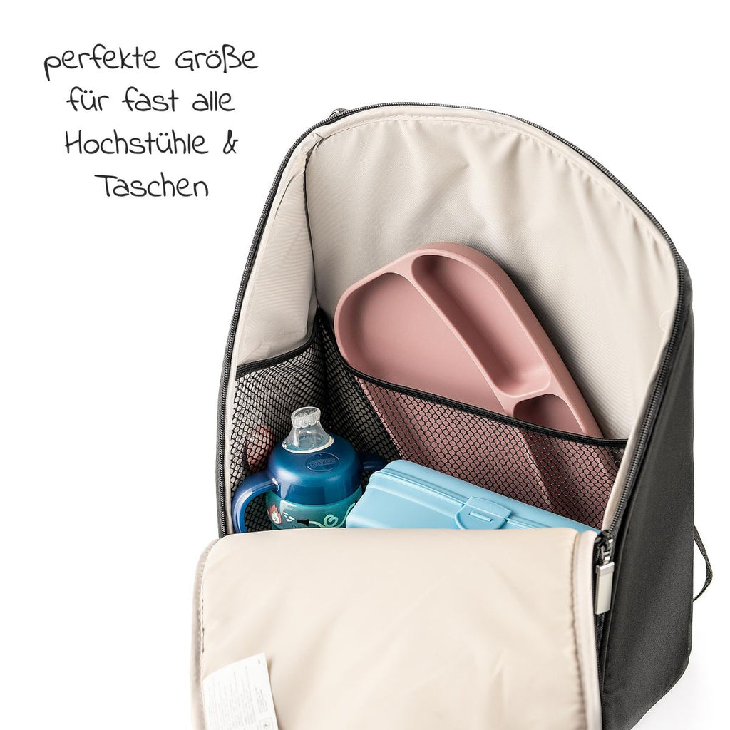 Spisetallerken i silikon 2-pack med delt rom, rosa - MiaMia