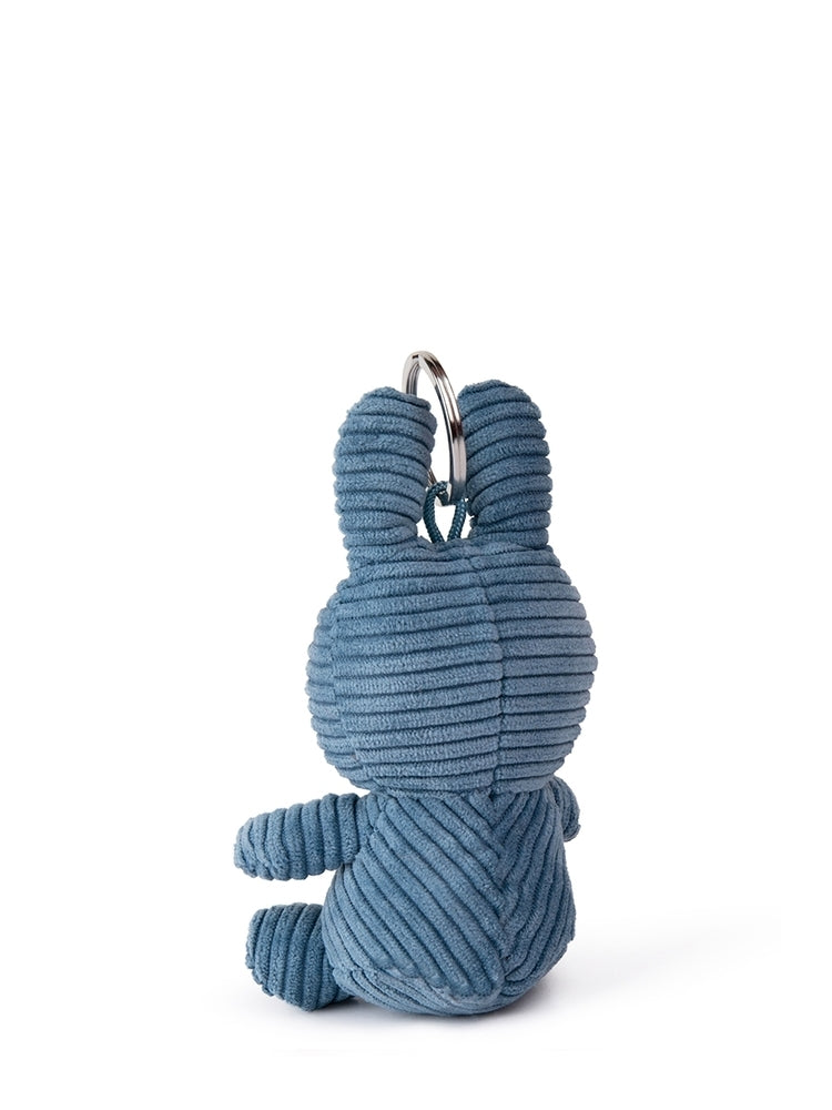 Miffy ECO-Cord kanin nøkkelring 10 cm isblå Bon Ton Toys bakside