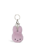 Miffy kanin Fuzzy nøkkelring lilla forside