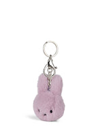 Miffy kanin Fuzzy nøkkelring lilla bakside