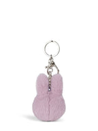 Detaljbilde av Miffy kanin Fuzzy nøkkelring lilla