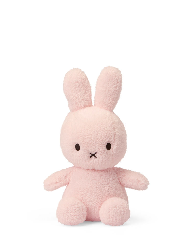 Miffy kanin kosedyr terry lysrosa 23 cm fra Bon Ton Toys