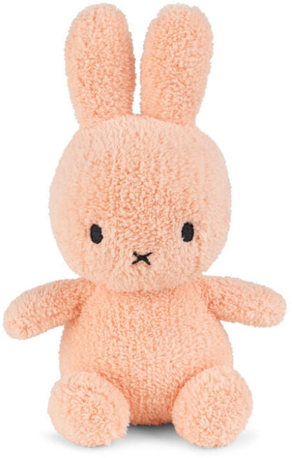 Miffy kanin Terry fersken kosedyr 23 cm forfra
