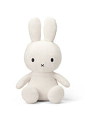 Miffy kordfløyel kanin offwhite 50 cm - Bon Ton Toys forfra