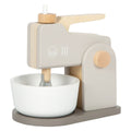 Mikser-sett 2-i-1 i tre med bakebolle, Tasty - small foot forfra